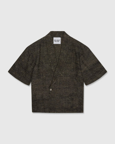 SUEN – Hand-loomed Wild Brown Silk