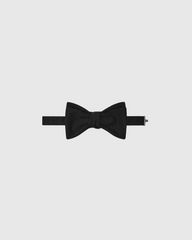Ford Black Silk Grosgrain Bowtie