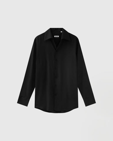 Union Black Cotton/Aloe Vera Shirt