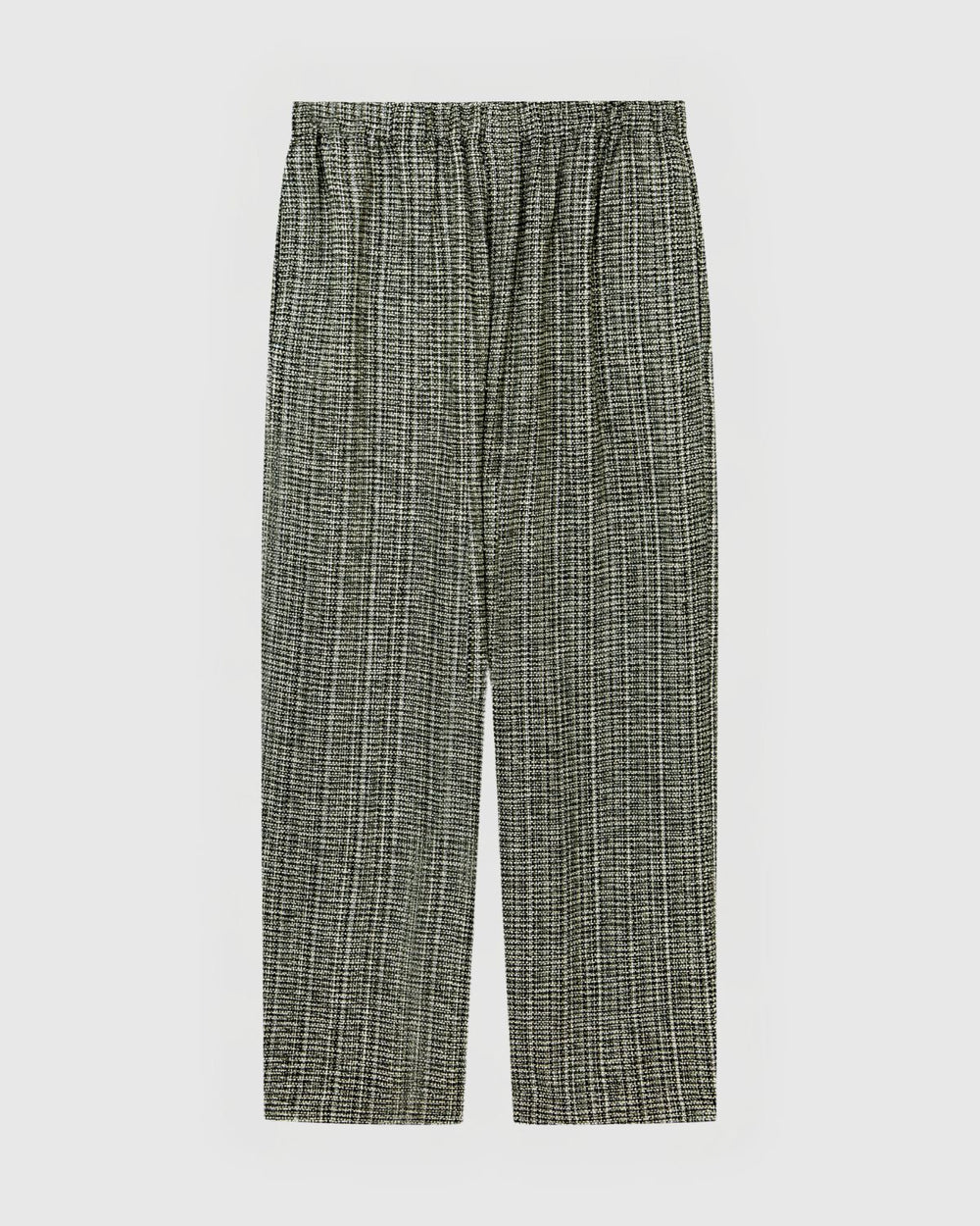 ESPA –  Hand-loomed Green/Black/White Silk